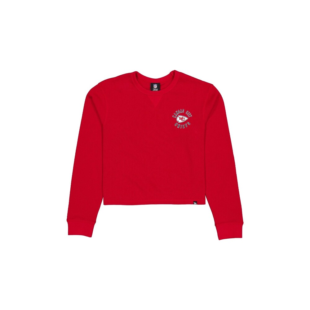 New Era Kansas City Chiefs Sport Night T-Shirt Women's Long Sleeve - Size S